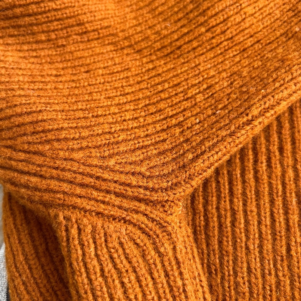 Scotch & Soda Burnt Orange Turtleneck Sweater Lg - Picture 9 of 10